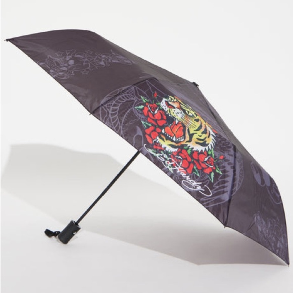 Ed Hardy Compact Size Umbrella